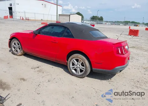 2012 Ford Mustang V6 from USA, damaged, VIN 1ZVBP8EM1C5201733